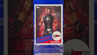 Seth Rollins WWE 2k Promo card 2015 Topps Heritage wrestling card How good is this guy!