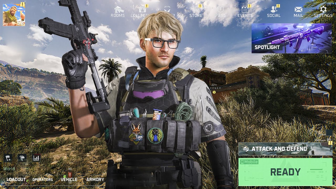 DELTA FORCE MOBILE - SOLO GIZMO 1V8 P90 (budget) GAMEPLAY