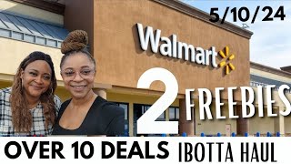 Walmart Deals 5/10/24: Walmart Ibotta Haul: At Walmart This Week: 2 FREEBIES: OVER 10 DEALS