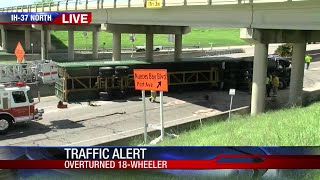 Traffic accident at Harbor Bridge