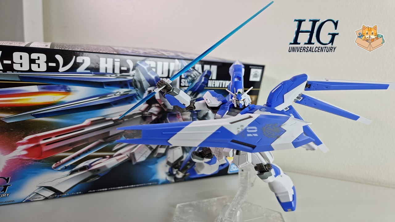 1/144 HG HI-NU GUNDAM (RX-93-ν2 Hi-ν Gundam )[BUILD] - YouTube