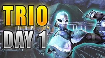 How A TRIO Claims A Untouchable Base On DAY 1 - ARK