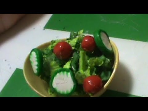 How To Make A Salad For Your American Girl Dolls