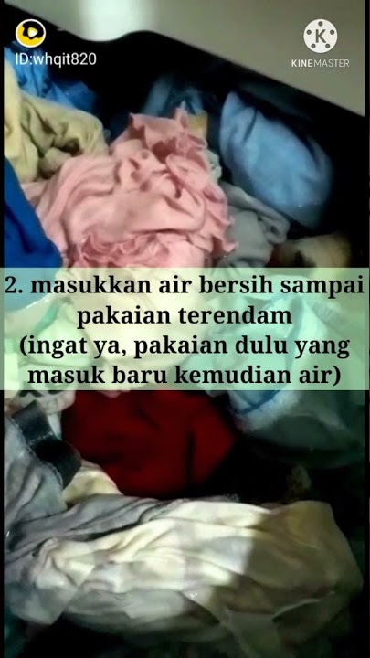 cara mencuci baju dengan mesin cuci sesuai syariat islam