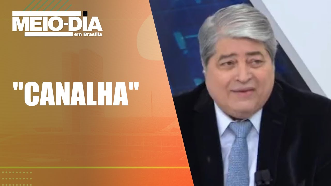 “Canalha”, diz Datena, sobre quem vazou vídeo de conversa com Guilherme Boulos