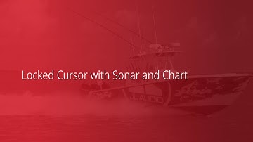Simrad NSSevo3S  | Locked Cursor with Sonar and Chart