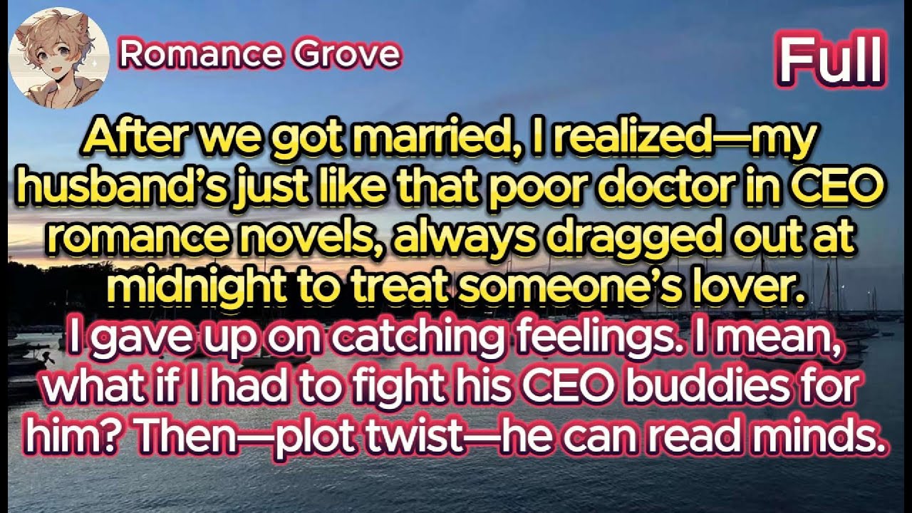 In a family-arranged marriage—I chose the only doctor among all the second-generation CEOs.