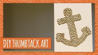 DIY Thumbtack Art - HGTV Handmade