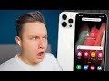 Поставиил Android 12 c One UI 3.1 на iPhone 12 Pro...