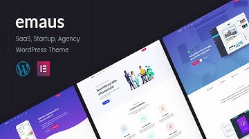 Emaus | SaaS App and Startup Elementor WordPress Theme | Themeforest Website Templates and Themes