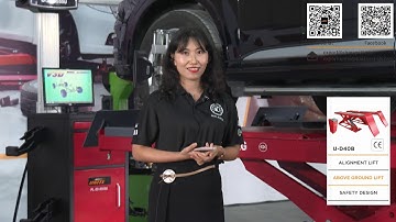 Four Wheel Alignment (Thrustline)：U-D40B Alignment Lift & PL-3D-5555U Wheel alignment