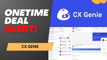CX Genie AppSumo Deal 🤖 AI Chatbot with 24/7 Support + White Label (Lifetime Access)