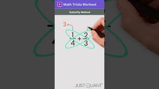 Math Tricks - Fraction Tricks - Addition Tricks - Mental Math Hacks - Easy Maths #mathstricks