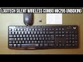 Logitech Silent Wireless Combo MK295 Keyboard &amp; Mouse Unboxing