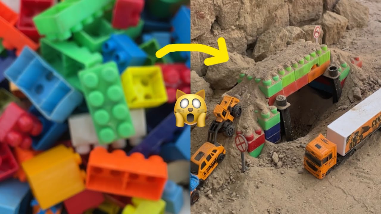 How to make blocks bridge🙀🚜 - YouTube