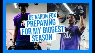 De&#39;Aaron Fox Shows How He Preps For Biggest Season Yet FT. NBA Workout and 1V1 vs The Green Team🏀