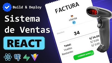 Crea y Despliega un Sistema de Ventas FULL STACK con REACT y PostgreSQL | 2025