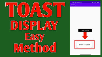 Toast Message in Android App | CodeAssist & AIDE Tutorial/এটা কি আসলেই টোষ্ট..?