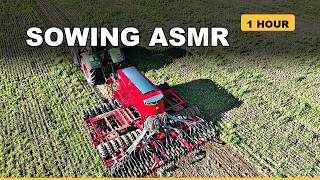 1 Hour Tractor Sowing ASMR | Seed Drill & Plough White Noise for Sleep screenshot 3