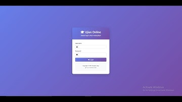 Sourcode aplikasi Ujian Online, Ringan bisa di hosting harga murah