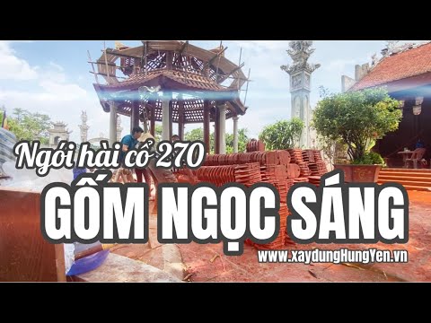 Nhà Bát Giác Sử Dụng Ngói Hài Cổ 270 Gốm Ngọc Sáng | Ngói Cổ Ngọc Sáng | Nhà Gỗ Bát Giác