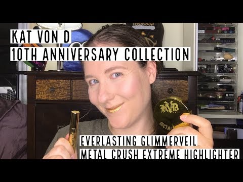 Kat Von D 10th Anniversary Collection- Gold Skool