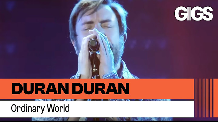 Ordinary World Live version - Live performance video thumbnail