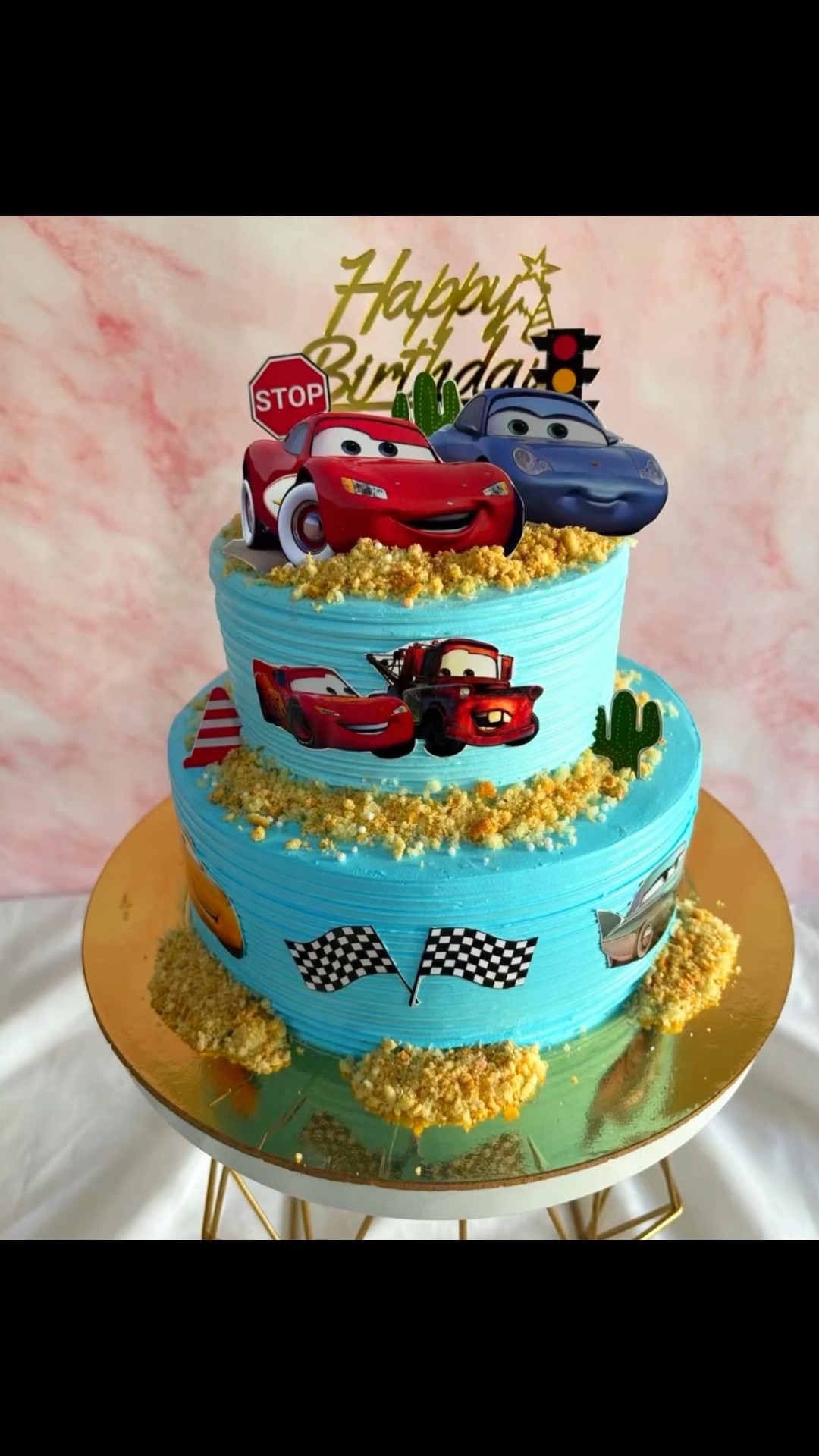 My Cars Movie Theme Cake Butterscotch Flavour YouTube Oardefault
