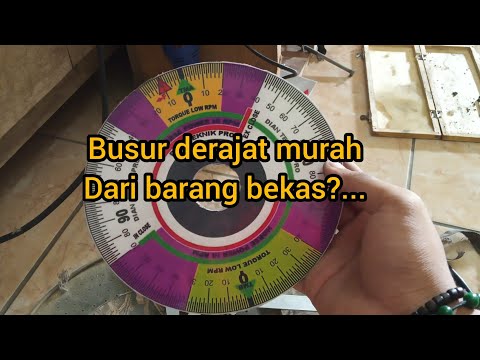 Video: Cara Membuat Busur Derajat