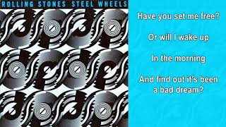 ALMOST HEAR YOU SIGH (with lyrics) - The Rolling Stones [1990]