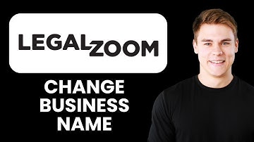 NEW! How to Change Business Name on LegalZoom (2025) 🔄 | Easy Guide to Update Your Company Name