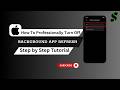 How To Turn Off Background App Refresh on iPhone (Easy Battery Saving Fix)