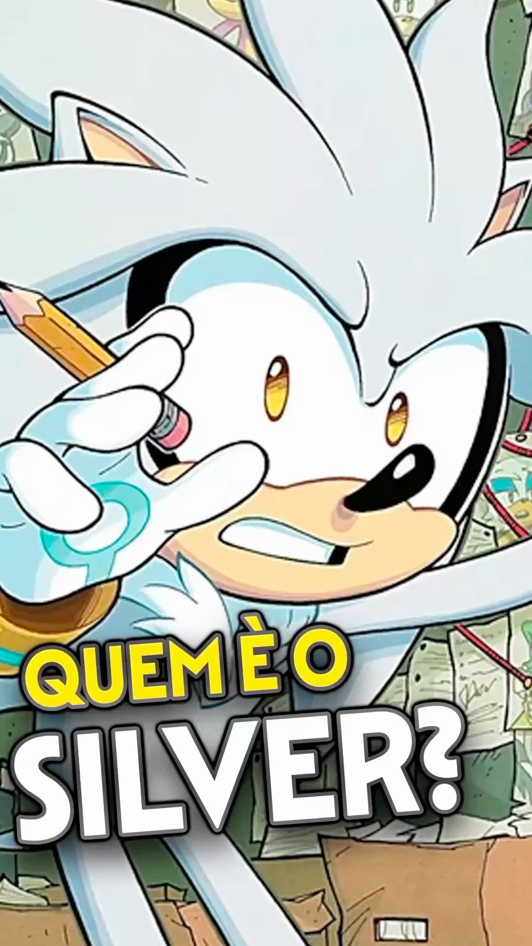 Quem é Silver the hedgehog