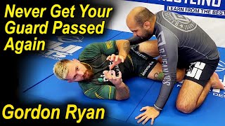 Guard Retention  How To Never Get Your Guard Passed In Jiu Jitsu by Gordon Ryan