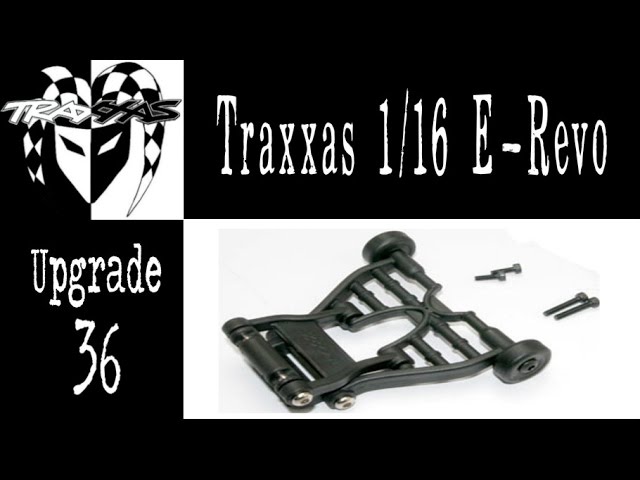 Black 1/16 E-Revo Traxxas 7184 Wheelie bar NEW IN PACKAGE TRA7184 TRA1
