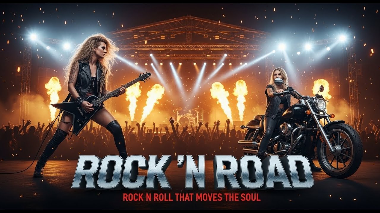 Ultimate Rock n Roll Experience 🔥 Rock N Ride 🎶 Power Music for Riders