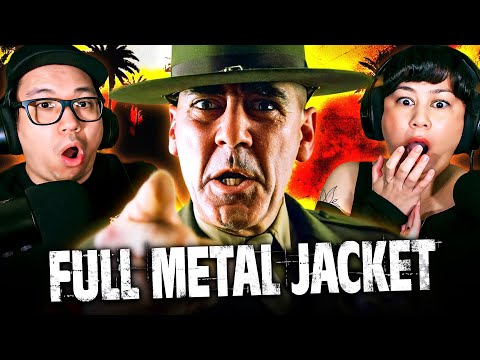 FULL METAL JACKET (1987) Movie Reaction | That Opening Had Us SHOOK!