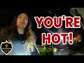 Suspect Gets Frisky With Cop