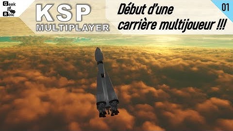 #01 KSP MULTIPLAYER - START OF A MULTIPLAYER CAREER!!!
