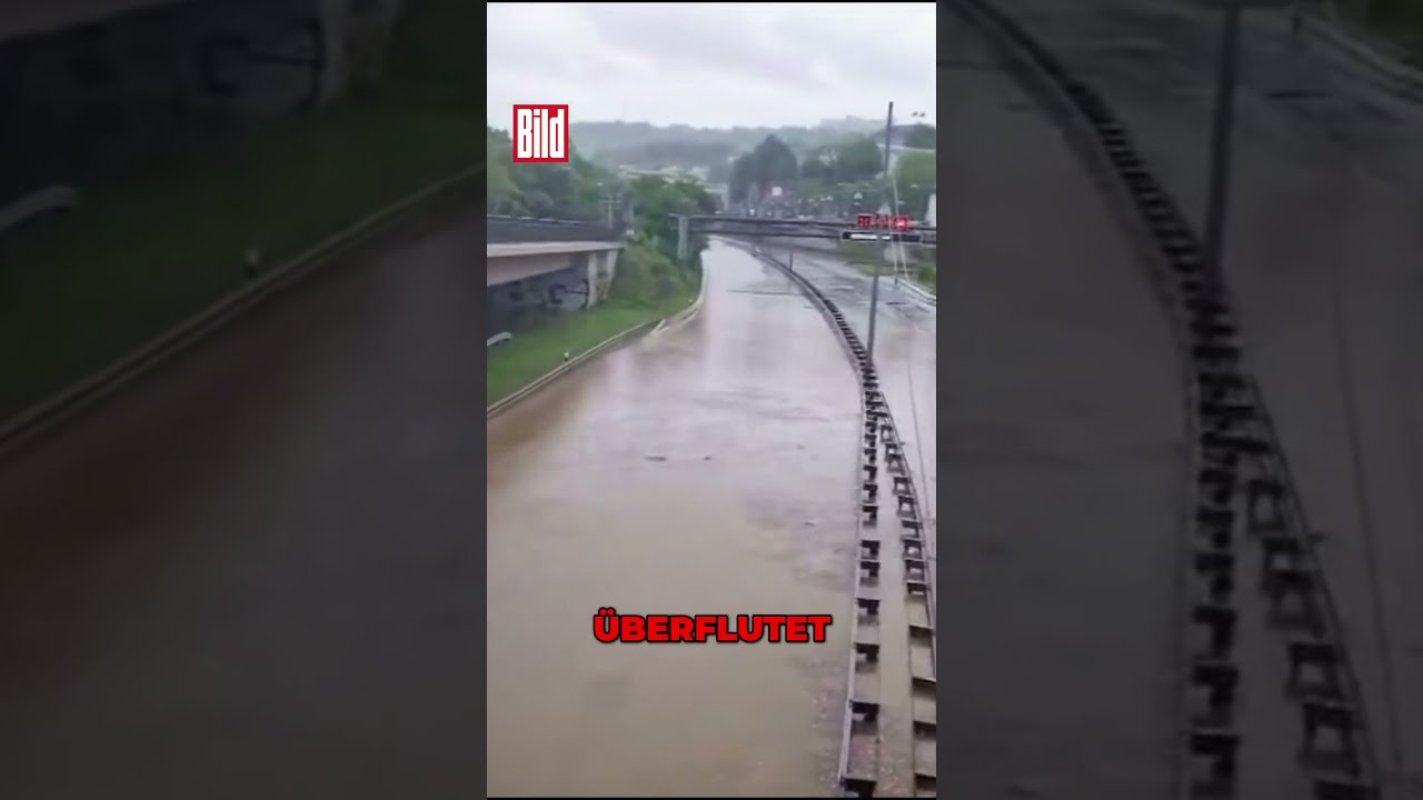 UNWETTER IN DEUTSCHLAND: Starkregen jetzt auch im Saarland!  \