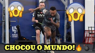 NEYMAR CHOCA A TODOS NO TREINO DO AL HILAL HOJE 😯🔥💣