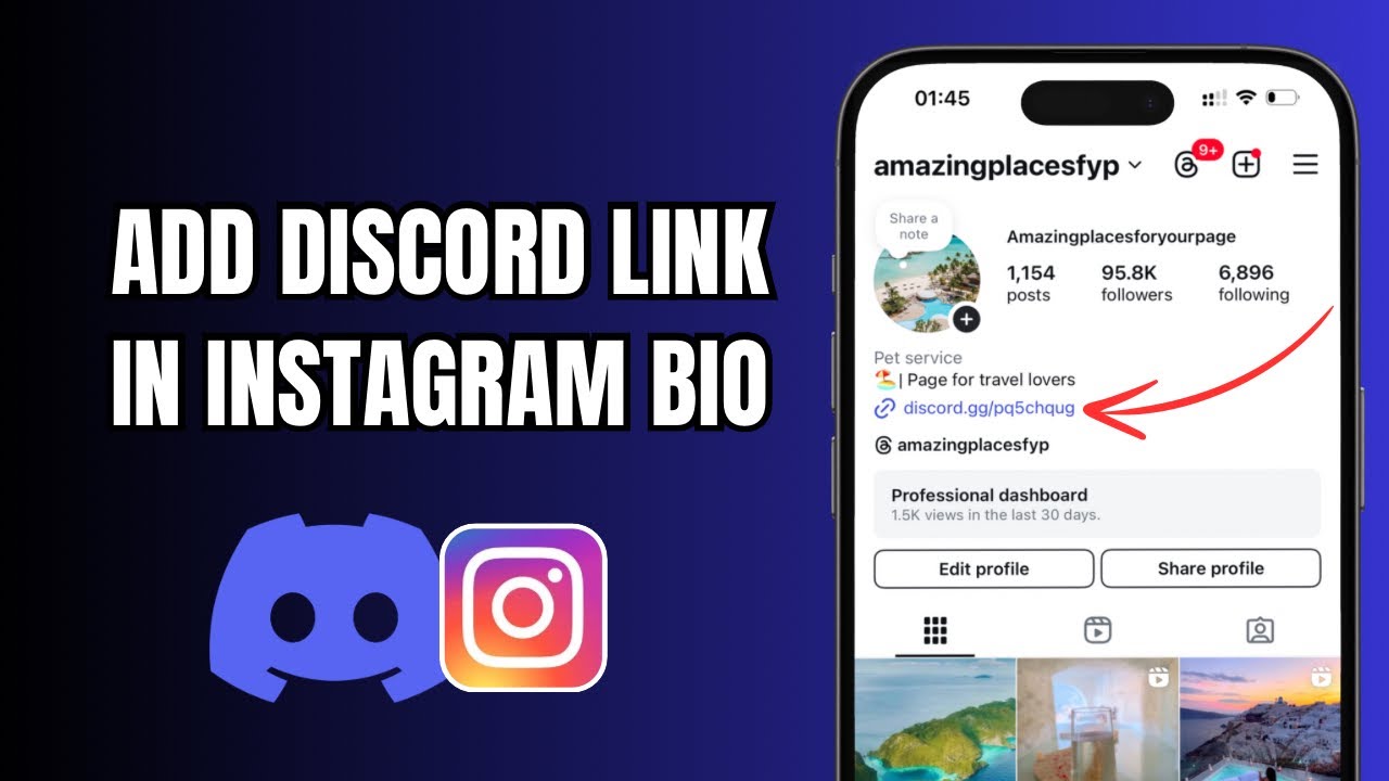 How to Add Discord Server Link In Instagram Bio?