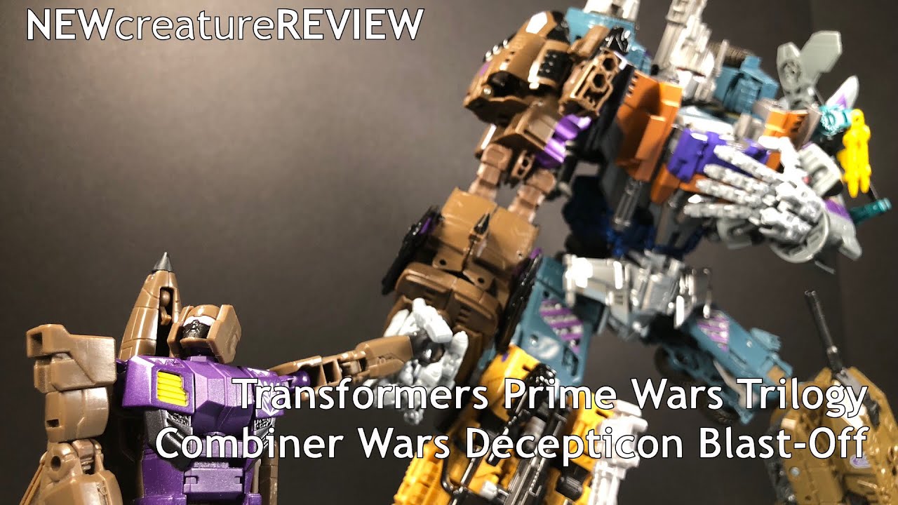 Transformers Prime Wars Trilogy: Combiner Wars Decepticon Blast-Off REVIEW