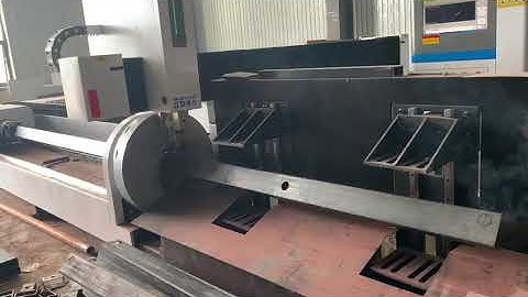 MORN LASER—Sheet and Tube Fiber Laser Cutting Machine With Auto Unloading Device