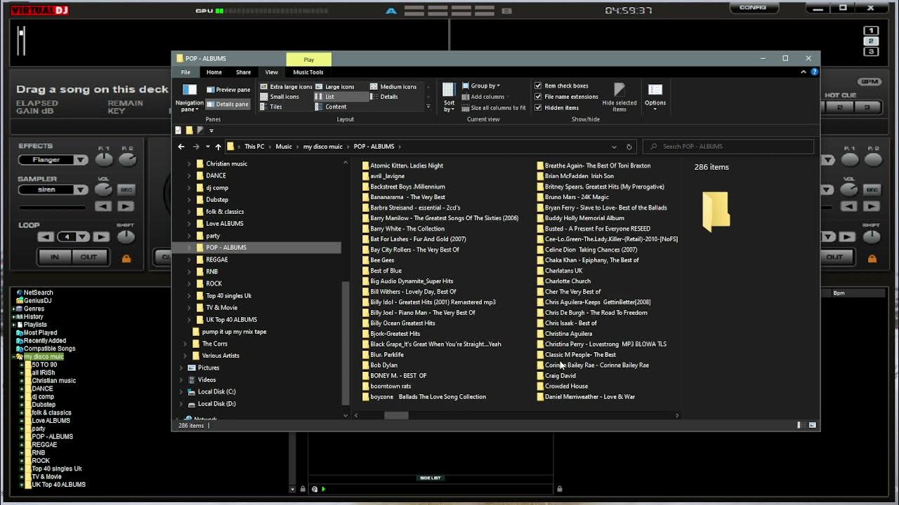 how to organise MP3 folders YouTube