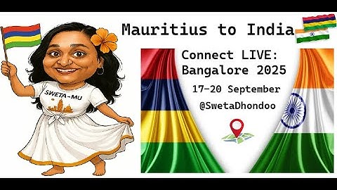 My 1st Connect LIVE : Bangalore 2025 🌍📍🇲🇺🦤