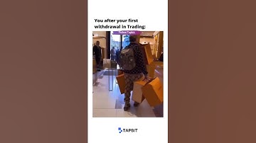 Me after i first withdrawal in #Tapbit trading, Anyone else like me?🙋😂
