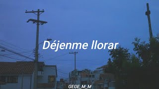 Video thumbnail of "Déjenme Llorar | Los Freddy's | Letra"