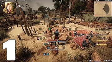 Black Desert Mobile : Gameplay Walkthrough | Part 1| IOS, Android