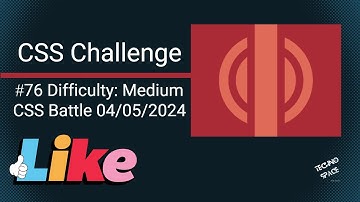CSS Challenge #76 | CSSBattle- 04/5/2024| Can You Beat the Clock?|#csschallenge #cssbattle #uidesign